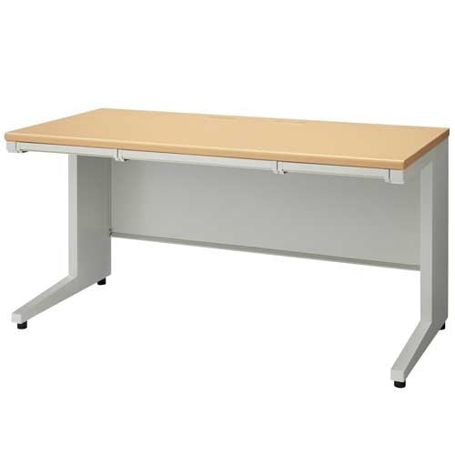 PLUS（プラス）オフィス家具 平机 UJ-147H ホワイトメープルWM/W4 W1400　