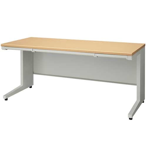 PLUS（プラス）オフィス家具 平机 UJ-167H ホワイトメープルWM/W4 W1600　