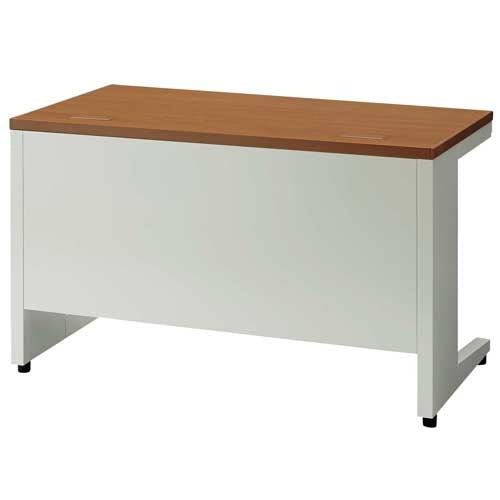 PLUS（プラス）オフィス家具 平机 UJ-127H ミディアムウッドT2/W4 W1200　