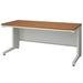 PLUS（プラス）オフィス家具 平机 UJ-167H ミディアムウッドT2/W4 W1600　