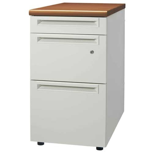 PLUS（プラス）オフィス家具 脇机3段 UJ-047D-D3 T2/W4 引出D　