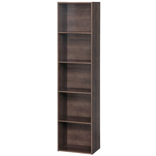 PLUS（プラス）オフィス家具 ☆ＣＢボックス CX-5F 5段 ブラウン　4967576213035