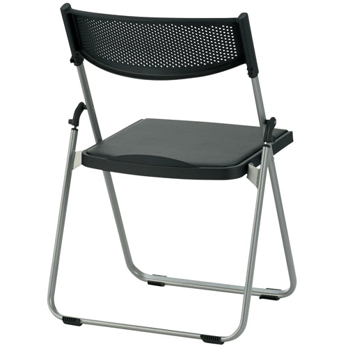 PLUS（プラス）オフィス家具 折畳イス NFA-700 座パッド付 ブラック　4942646070824