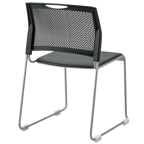 PLUS（プラス）オフィス家具 会議イス FRS-10L NBK ネオブラック　4547345053385
