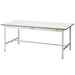 PLUS（プラス）オフィス家具 作業台固定式SUP-1890-WW シルキーホワイト　