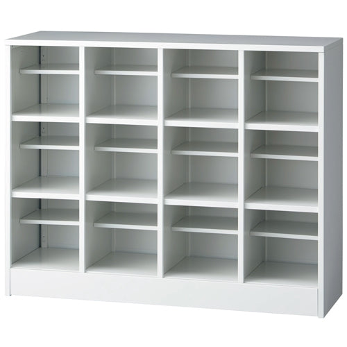 PLUS（プラス）オフィス家具 ★組立式シューズボックス JSB-KD43 4列3段　