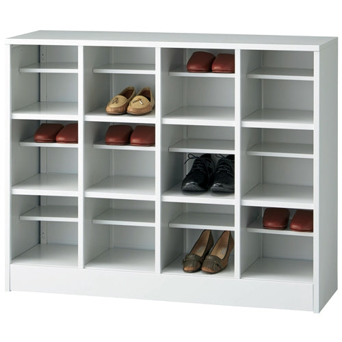 PLUS（プラス）オフィス家具 ★組立式シューズボックス JSB-KD43 4列3段　