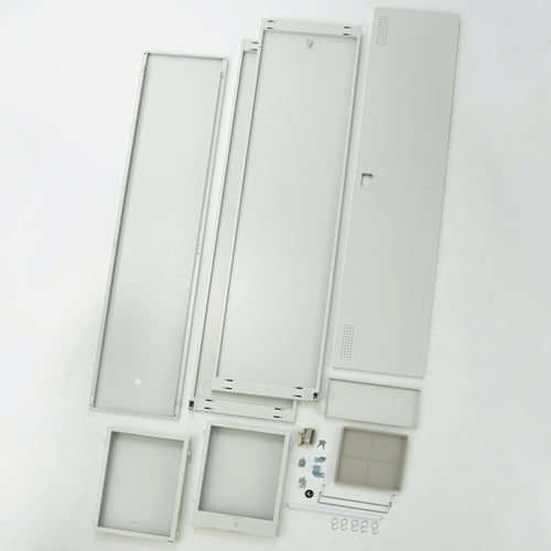 PLUS（プラス）オフィス家具 ☆組立式掃除用具入れ JCL-04KD WH　