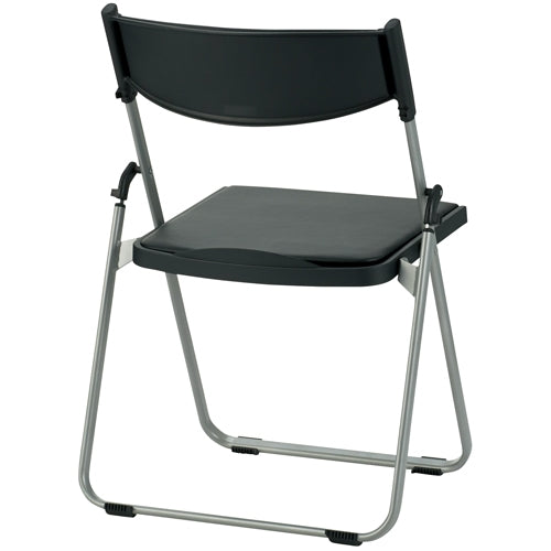 PLUS（プラス）オフィス家具 折畳イス NFA-750 背座パッド付 ブラック　4942646070855