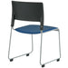 PLUS（プラス）オフィス家具 会議イス MO-17 BL ブラック/ブルー　