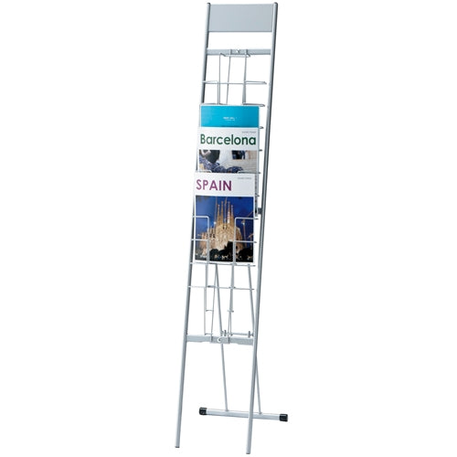 PLUS（プラス）オフィス家具 パンフレットスタンド DP-W110S 1列10段　4542883005919
