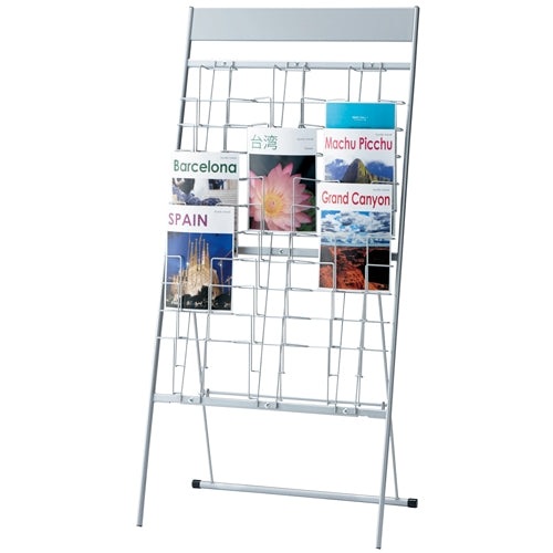 PLUS（プラス）オフィス家具 パンフレットスタンド DP-W310S 3列10段　4542883005933