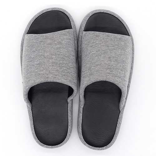 オクムラ With低反発スリッパ L グレー 4969354217921