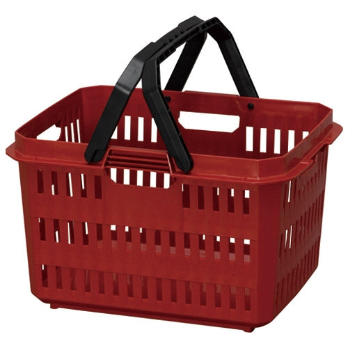 アイリスオーヤマ ハードプロバスケットHPB-37ダークレッド 4967576128551