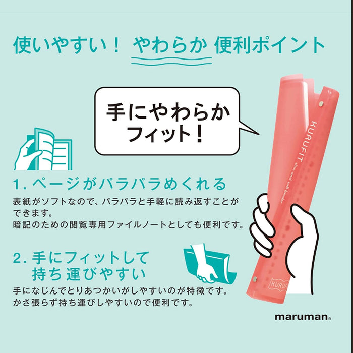 Maruman File Note Clufit B5 26 Furos Azul Claro F020-52 4979093202096 (10 conjuntos)