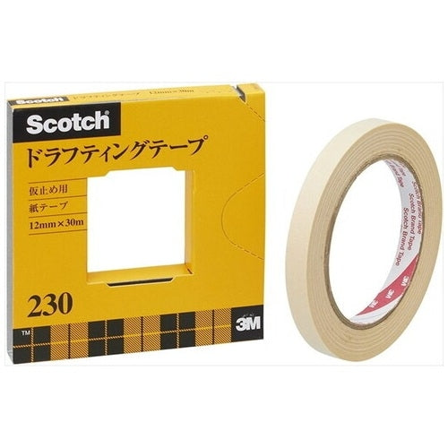 スリーエムジャパン ドラフティングテープ 230-3-12 12×30m 4901690005848