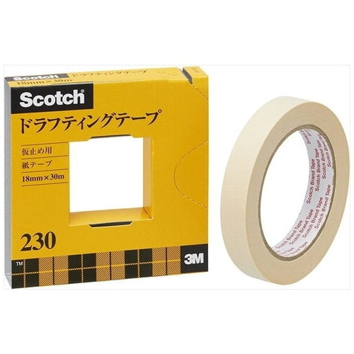 3M Japan Drafting Tape 230-3-18 18×30m 4901690005855