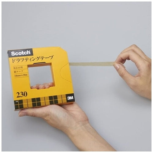 3M Japan Drafting Tape 230-3-18 18×30m 4901690005855