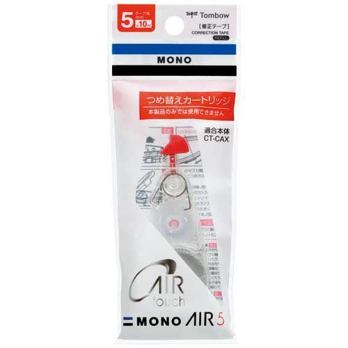 トンボ鉛筆 修正テープCT モノエアー5mm CT-CAR5 4901991706635