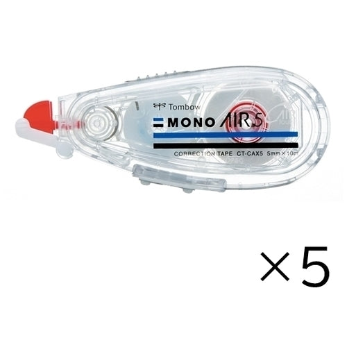 トンボ鉛筆 修正テープモノエアー本体5mm CT-CAX5 5個 2147345268233