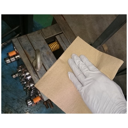 日本製紙クレシア キムタオル ブラウン ポリパックDIY 50枚 4901750610401