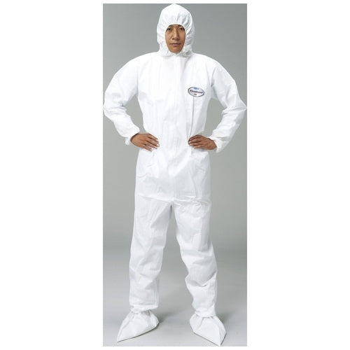 日本製紙クレシア クリーンガードA40ツナギ服L 9792080 0036000097924