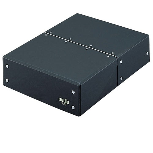 セキセイ 図面箱 T-280-60 A4 黒 4974214128798