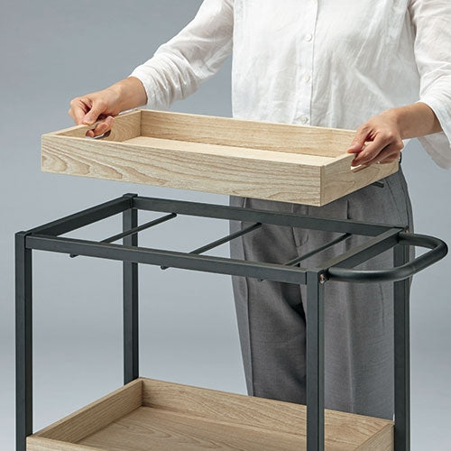 PLUS（プラス）オフィス家具 ☆カフェワゴン RFWG-CF5335NA　4510391325409