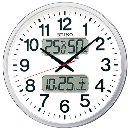 PLUS（プラス）オフィス家具 セイコー 電波掛時計 KX237S　4517228039669