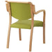 PLUS（プラス）オフィス家具 会議イス テンダー HG-F-N グリーン 木製　4549990228842