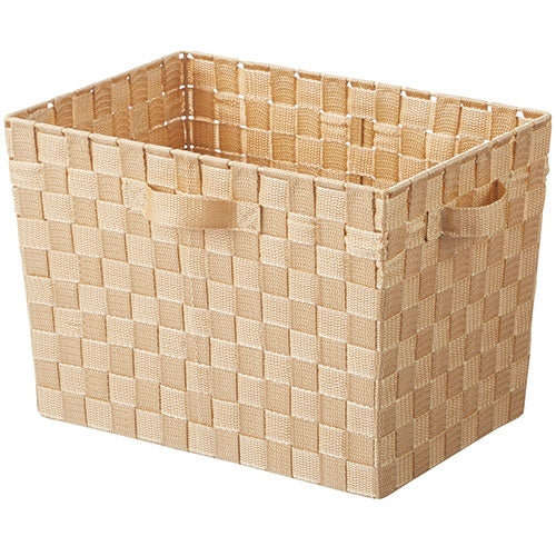 PLUS（プラス）オフィス家具 カラーバスケット CBK-38D ベージュ 深型　4905009747696