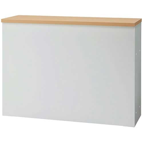 PLUS（プラス）オフィス家具 ハイカウンター CS-129HST 中棚付 NA　