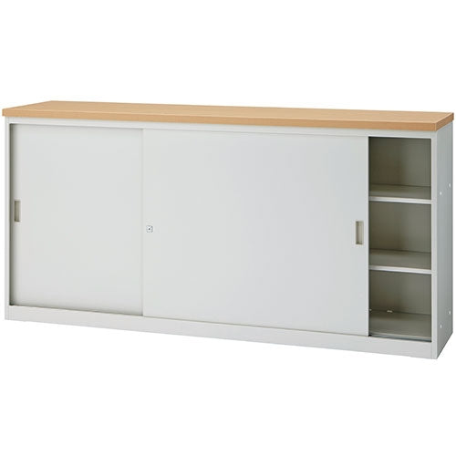 PLUS（プラス）オフィス家具 ハイカウンター CS-189HS 中棚なし NA　