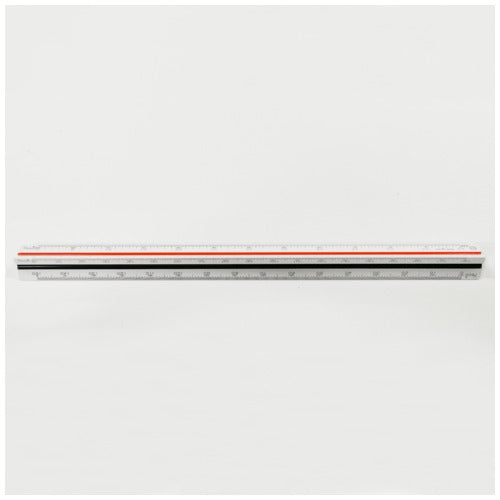 ウチダ 三角スケールプラスチック製 30cm 014-0142 4907951992124