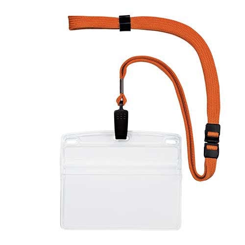 オープン工業 吊下げ名札ソフト横特大NL-21-RG 10枚 橙 4970115561368