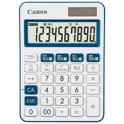 キヤノン ミニ卓上電卓 LS-105WUC-NV 4549292094879