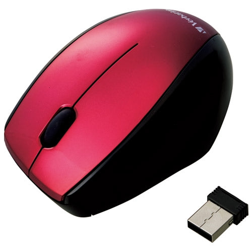 Verbatim Blue LEDマウス MUSWBLRV1 レッド 4991348071608