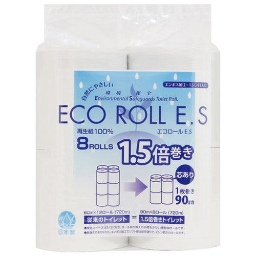 太洋紙業 エコロールE.S 107mm幅×90m巻 12パック 2147345268998
