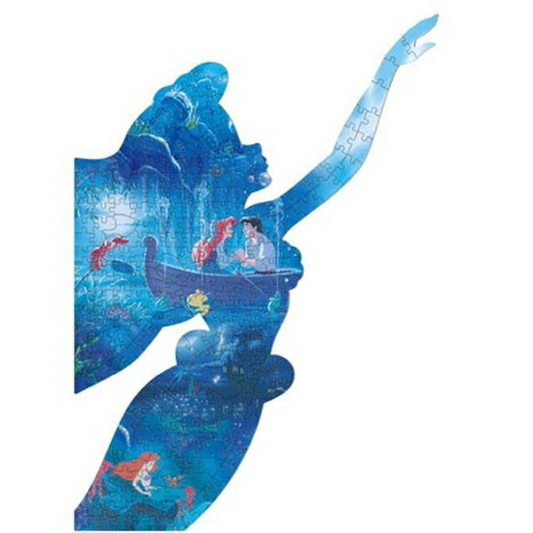 Yanoman 31-03 Jigsaw Puzzle Silhouette -La Sirenetta- 4979817011140