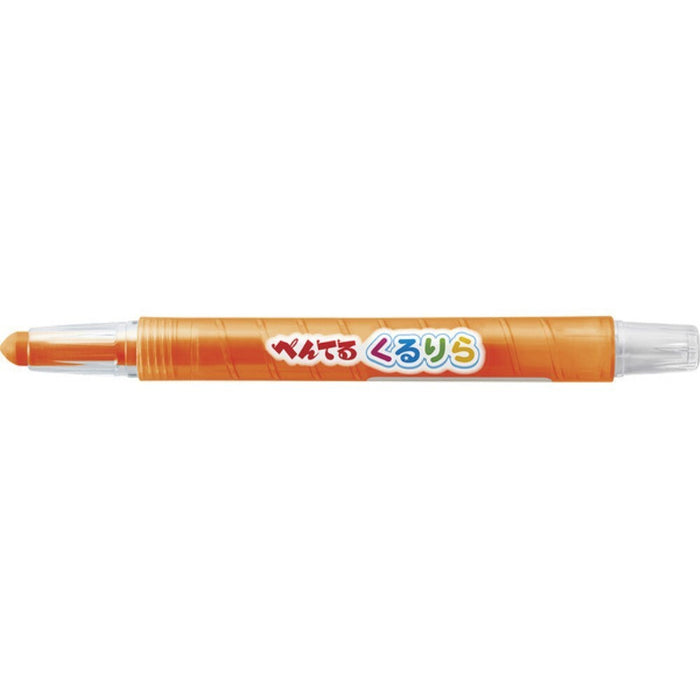 ぺんてる くるりら　ちゃいろ GTW2-T08　4902506437471（10セット） (コピー)