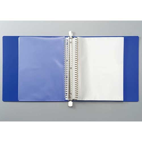 LIHITLAB. クリヤーブック リクエスト G3808-8 A4S 青 4903419329587