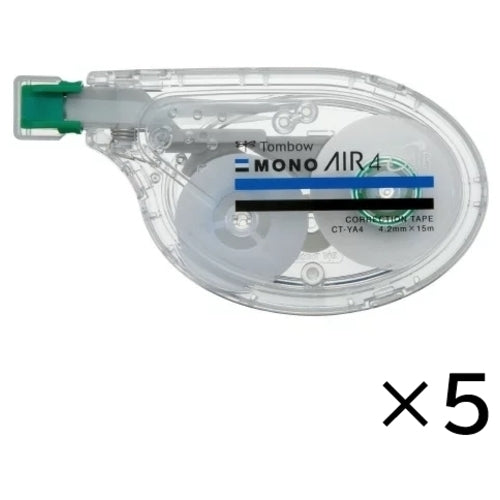 トンボ鉛筆 修正テープ モノエアーヨコ引き CT-YA4 5個 2147345292511