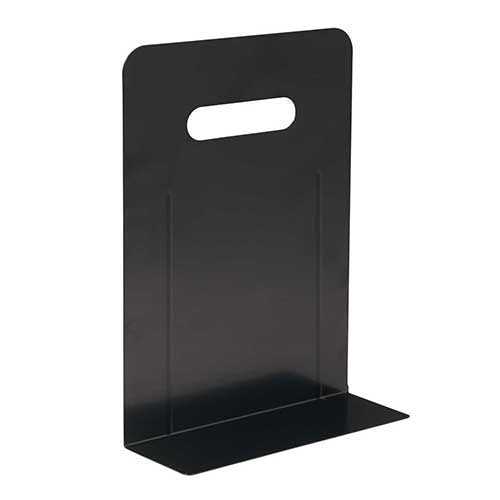 LIHITLAB. ブックエンドマグネット付 ハイタイプ 黒 4903419839673