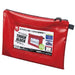 マグエックス 耐水メールバッグ A4 マチ無し 赤 MPO-A4R 4535627541019