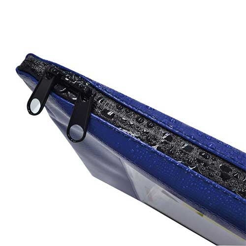 マグエックス 耐水メールバッグ B4 マチ無し 青 MPO-B4B 4535627541057