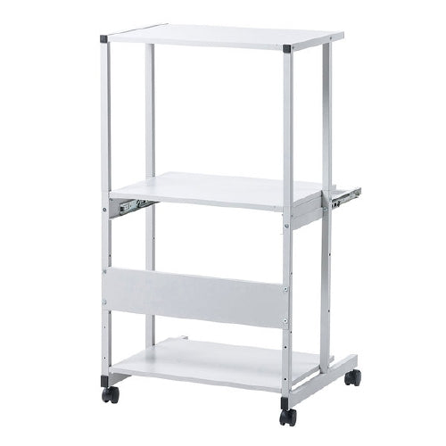 PLUS（プラス）オフィス家具 ☆パソコンラック RAC-EC74 ライトグレー　4969887142073