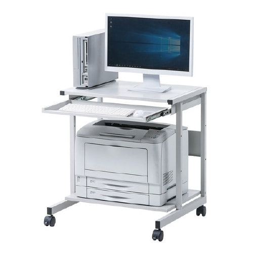 PLUS（プラス）オフィス家具 ☆パソコンラック RAC-EC75 ライトグレー　4969887142080