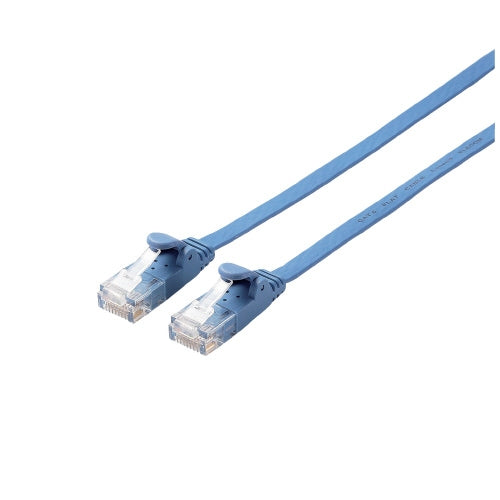 エレコム LANケーブルフラットCat6 青 3m LD-GF2/BU3 4953103355019