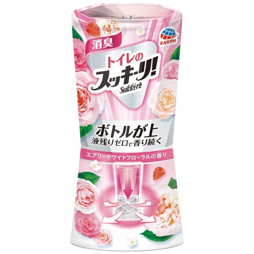 アース製薬 トイレスッキーリホワイトフローラル 400mL 4901080623119