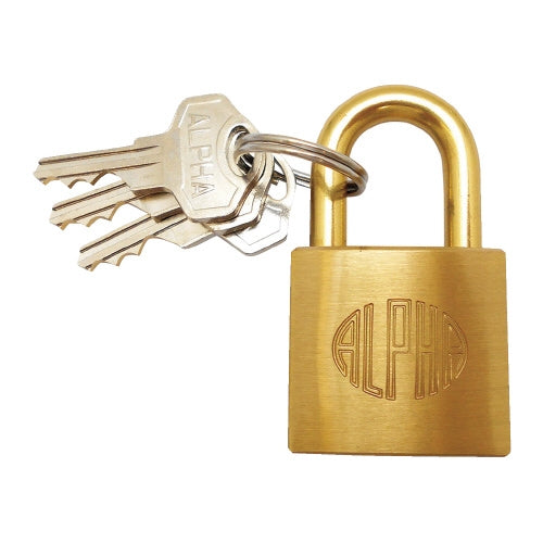 アルファ シリンダー錠 NO.1000-25 袋入 25mm 4532757003028